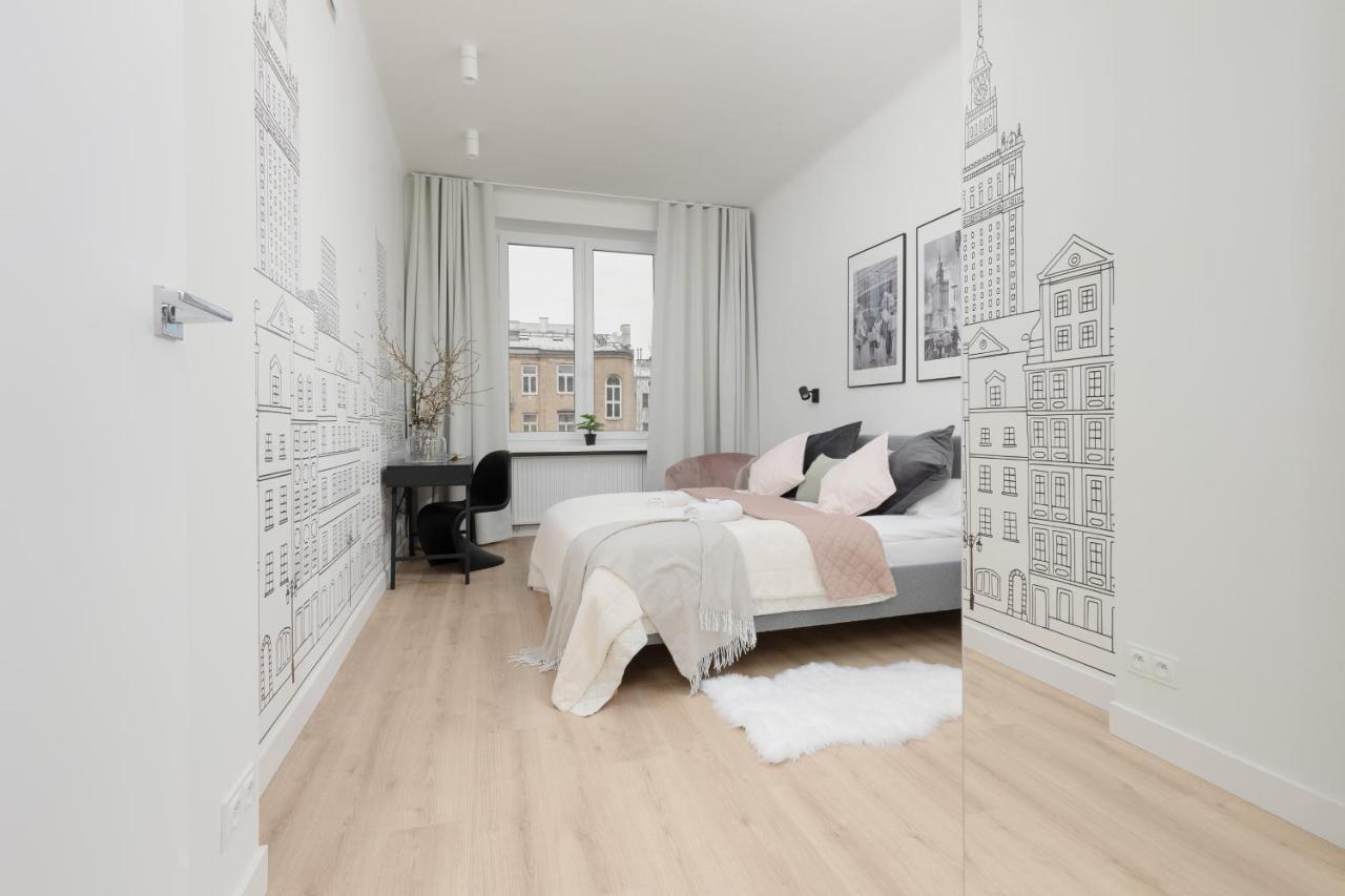 Spacious Apartment With Panoramic View Of Warsaw By Noclegi Renters Bagian luar foto