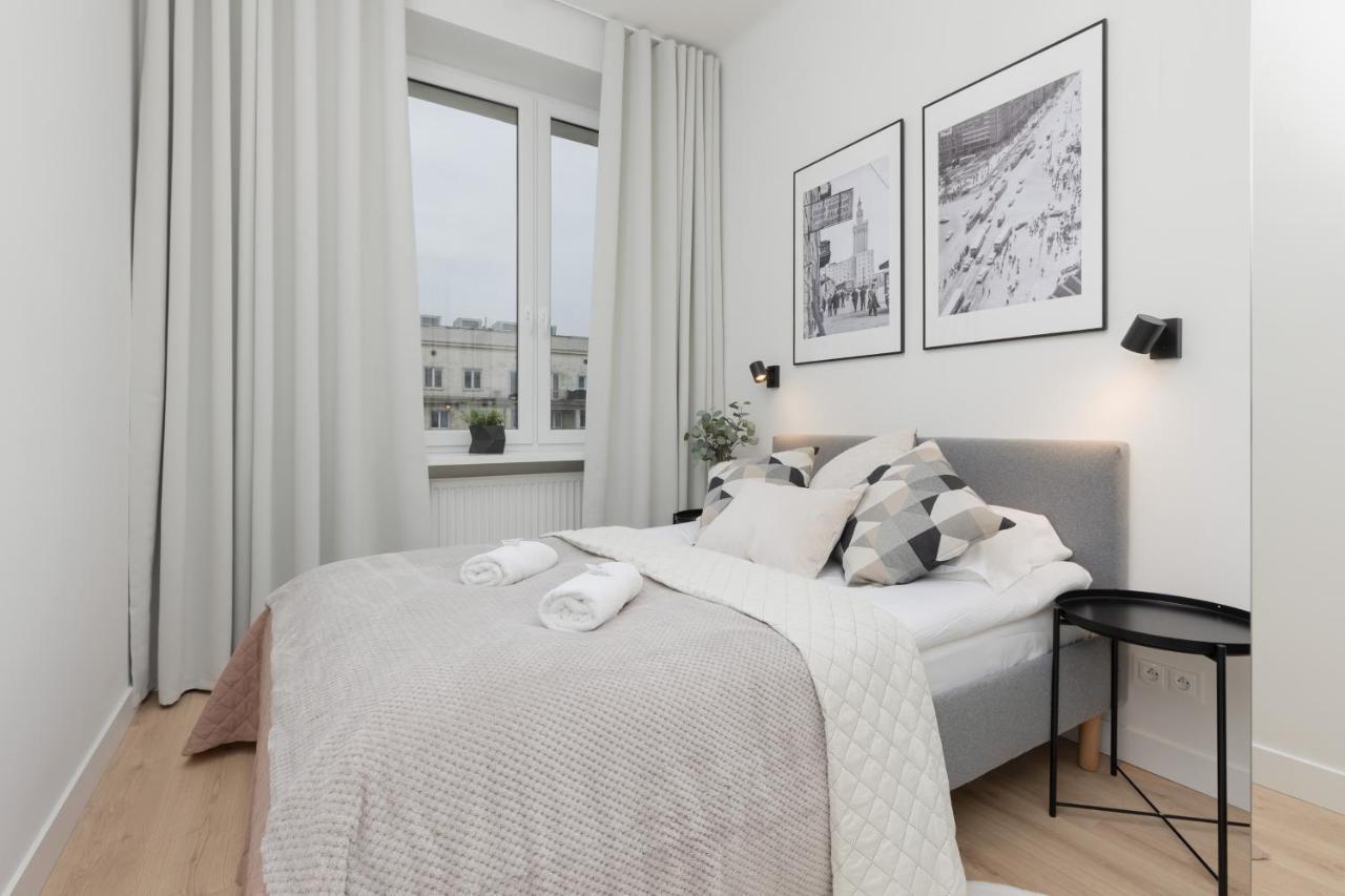Spacious Apartment With Panoramic View Of Warsaw By Noclegi Renters Bagian luar foto