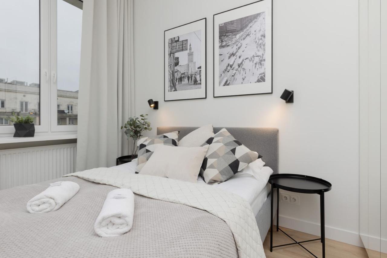 Spacious Apartment With Panoramic View Of Warsaw By Noclegi Renters Bagian luar foto